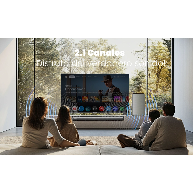 HOME THEATERS SOUNDBAR SUBWOOFER BLUETOOTH AIWA AW-SBH23WW - 13