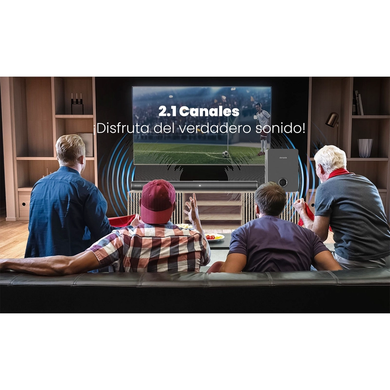 HOME THEATERS SOUNDBAR SUBWOOFER BLUETOOTH AIWA AW-SBH16 - 8