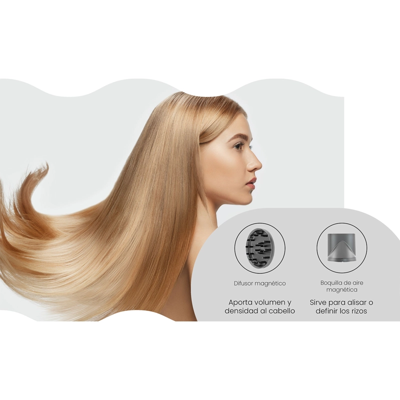 SECADOR DE PELO AIWA PROFESIONAL ALTA VELOCIDAD AW-WH23 - 10