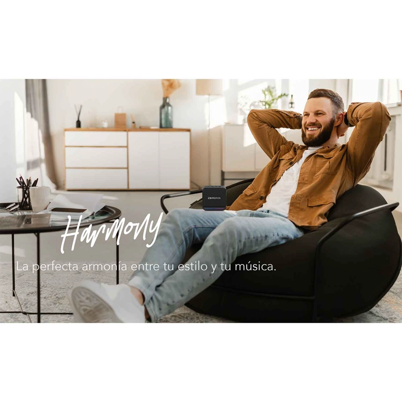 PARLANTE BLUETOOTH PORTATIL FUNCION TWS 7W CON RADIO FM AWQ3 - 9