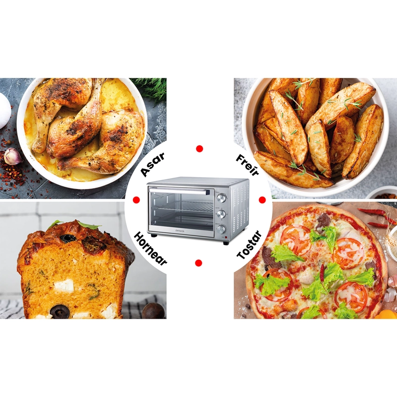 HORNO ELE CTRICO AIWA 60 LITROS 2200W AW-OK60 - 6