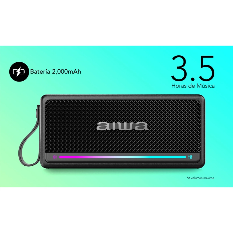 PARLANTE BLUETOOTH PORTATIL FUNCION TWS 20W RADIO FM AWQ5 - 11
