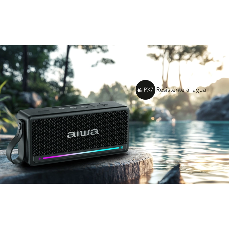 PARLANTE BLUETOOTH PORTATIL FUNCION TWS 20W RADIO FM AWQ5 - 12