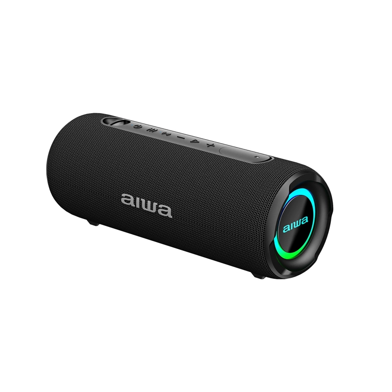 PARLANTE PORTATIL BLUETOOTH 15W IMPERMEABLE TWS AIWA AW-Q260 NEGRO - 5