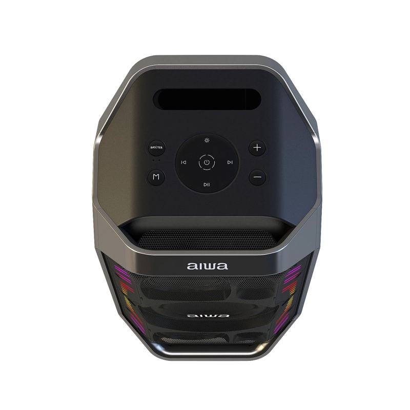 PARLANTE PORTATIL BLUETOOTH AIWA 90W CON RADIO FM AW-A521 - 8