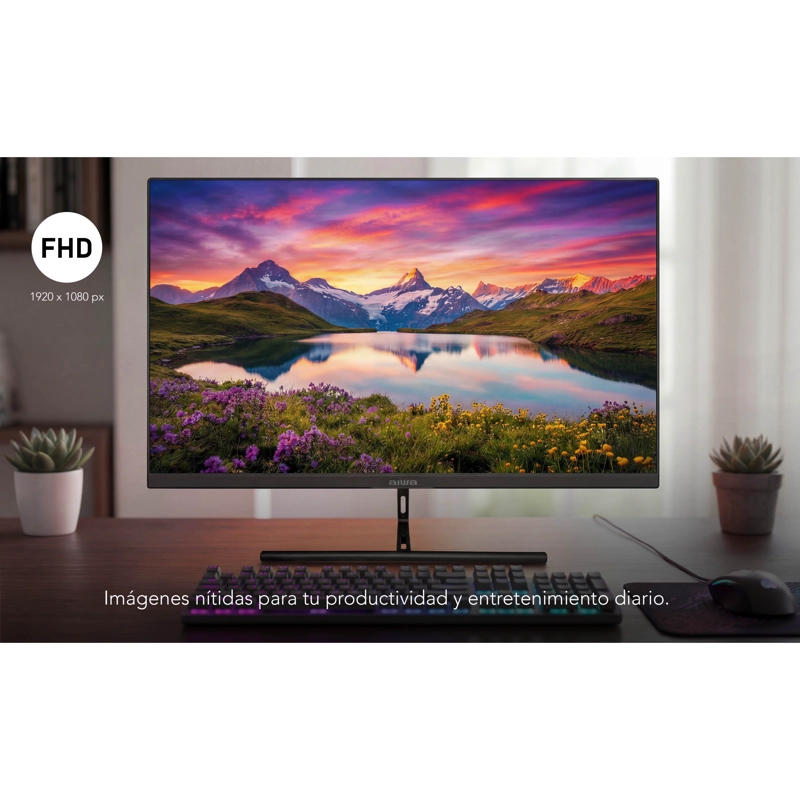 MONITOR GAMER AIWA 144HZ PANTALLA LCD 27'' FHD AW-MK27 - 6