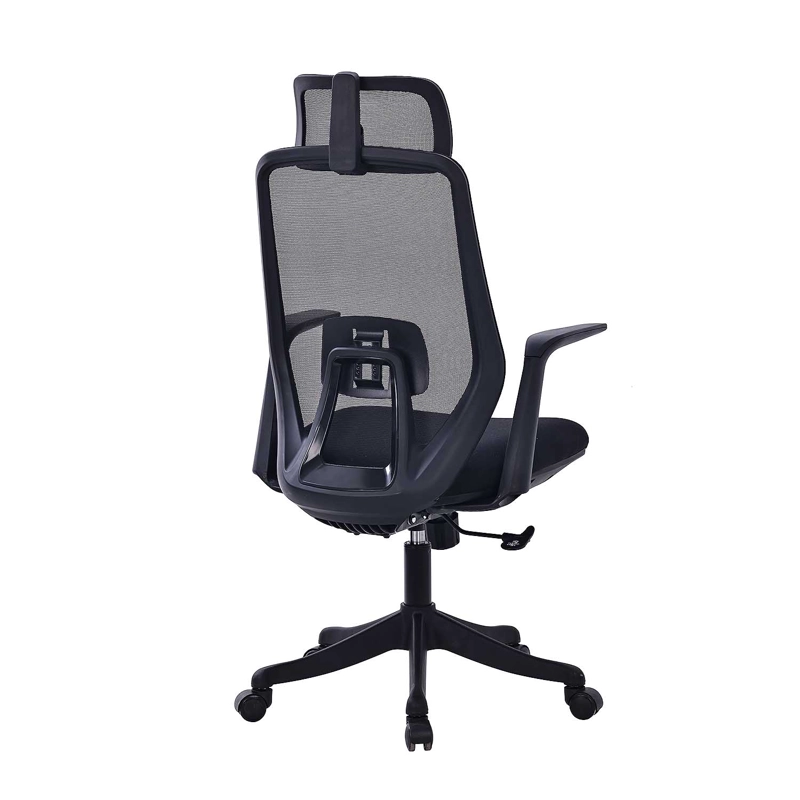 SILLA DE ESCRITORIO ERGONOMICA CON CABEZAL RECLINABLE DC-416BK - 2