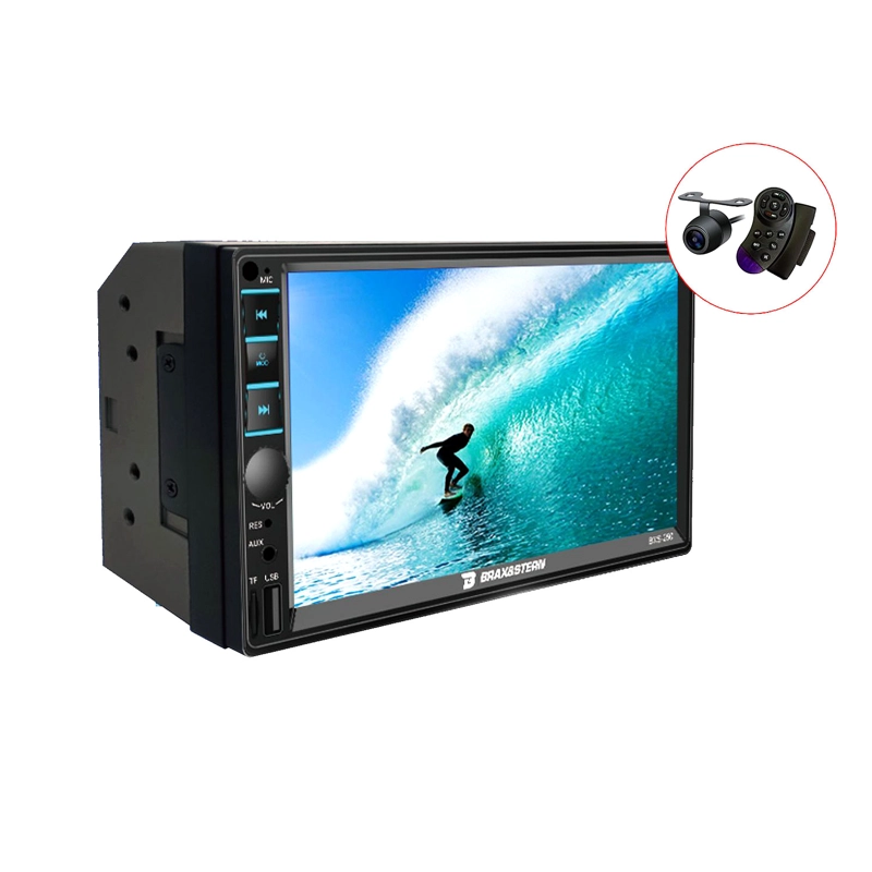 RADIO AUTO 2 DIN SISTEMA MIRRORLINK TOUCH HD DE 7'' BXS-250 - 1