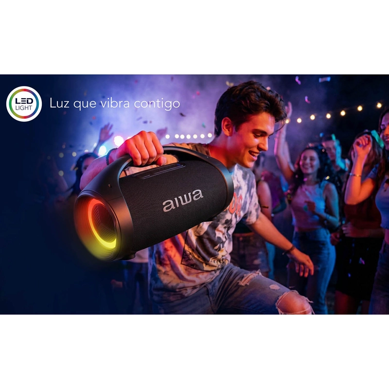 PARLANTE PORTATIL BLUETOOTH AW-S144BT AIWA 50W FUNCION TWS - 11