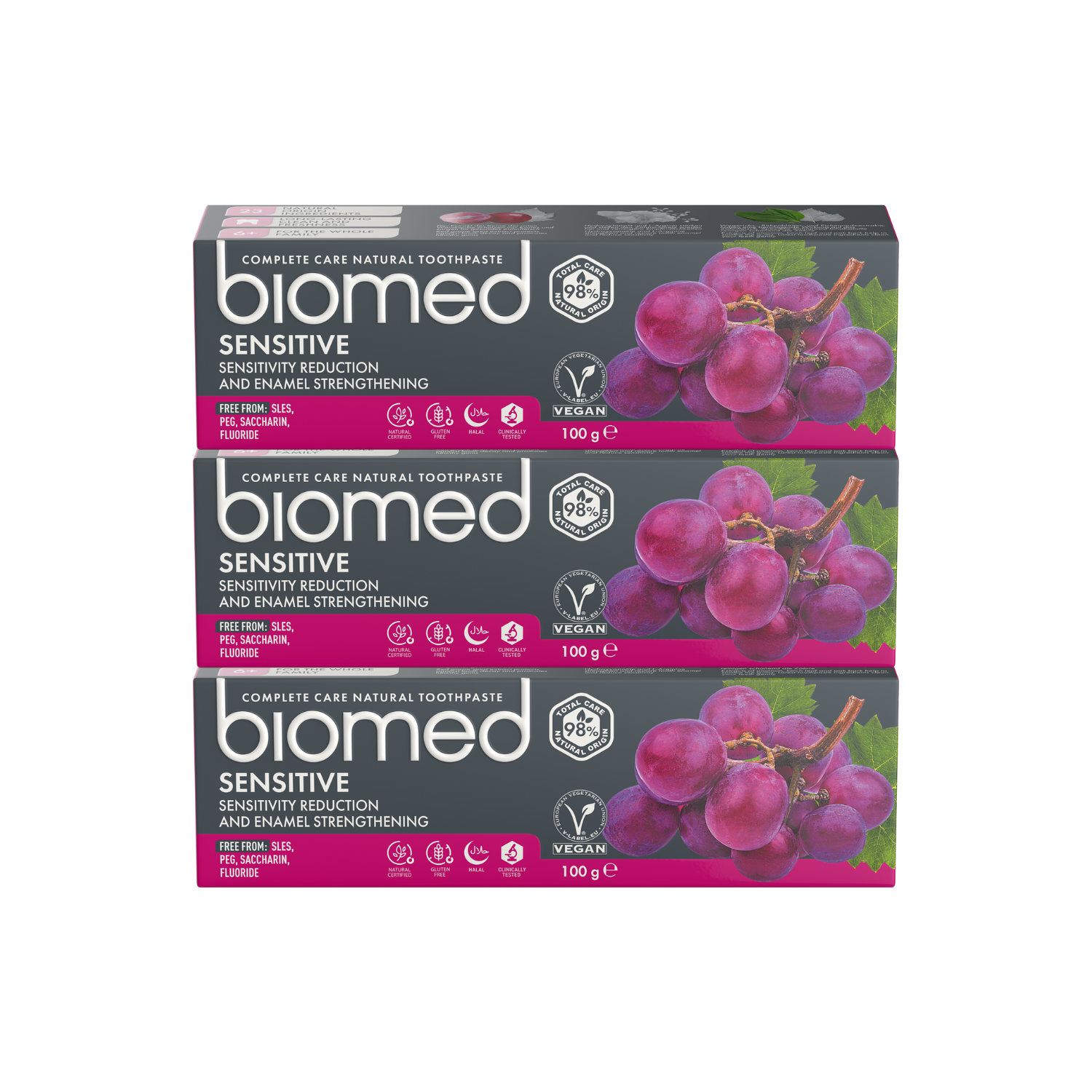 PACK 3 PASTA DENTAL SPLAT BIOMED SENSITIVE 300GR - 1