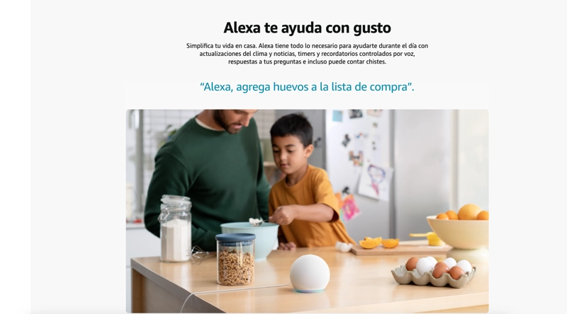 PARLANTE BLUETOOTH AMAZON ALEXA ECHO DOT 5 GENERACIÓN AZUL - 5