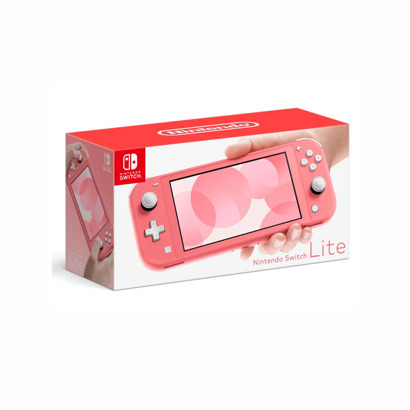 CONSOLA NINTENDO SWITCH LITE - CORAL - 4