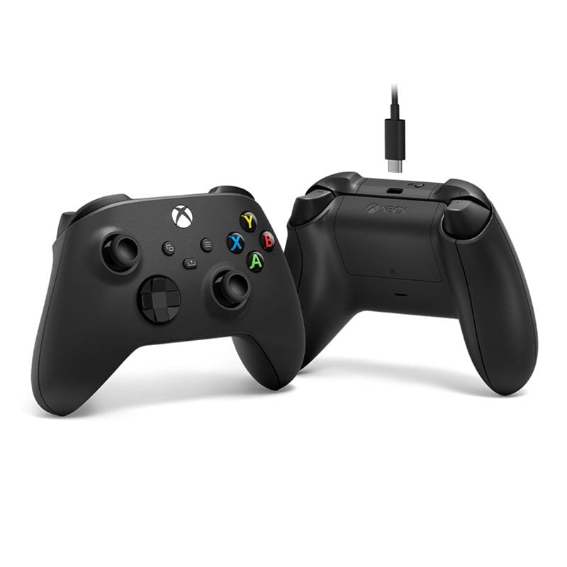 CONTROL INALÁMBRICO MICROSOFT XBOX - NEGRO (INCLUYE CABLE DE CARGA) - 2