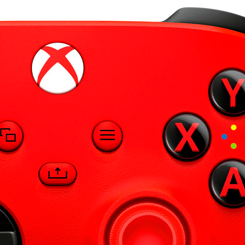 CONTROL INALÁMBRICO MICROSOFT XBOX PULSE SERIE X - ROJO - 3