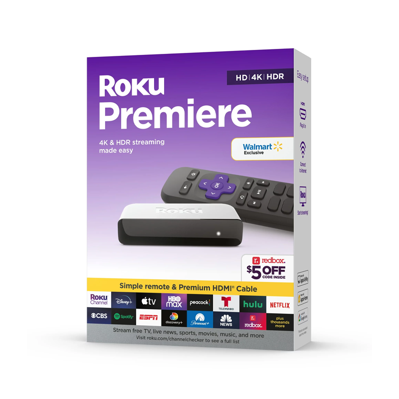 ROKU PREMIERE 4K HDR STREAMING - MODELO 3920RW-SW (2023) - COLOR_80: BLANCO - 1