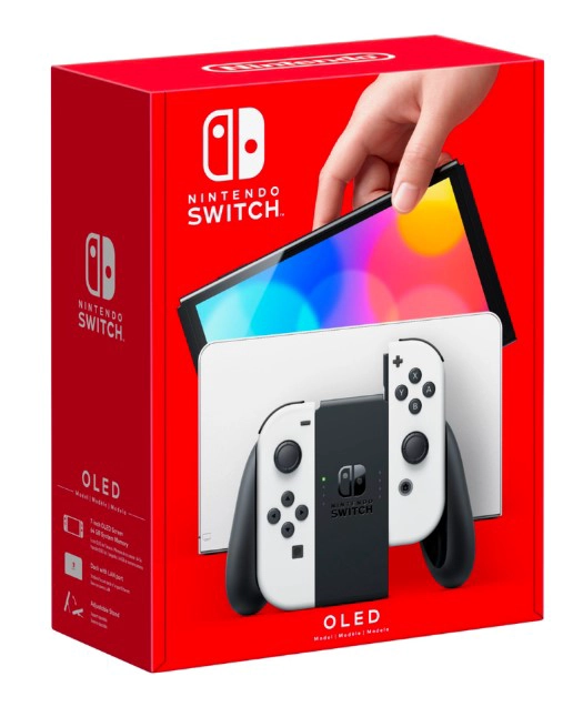 CONSOLA NINTENDO SWITCH OLED BLANCO