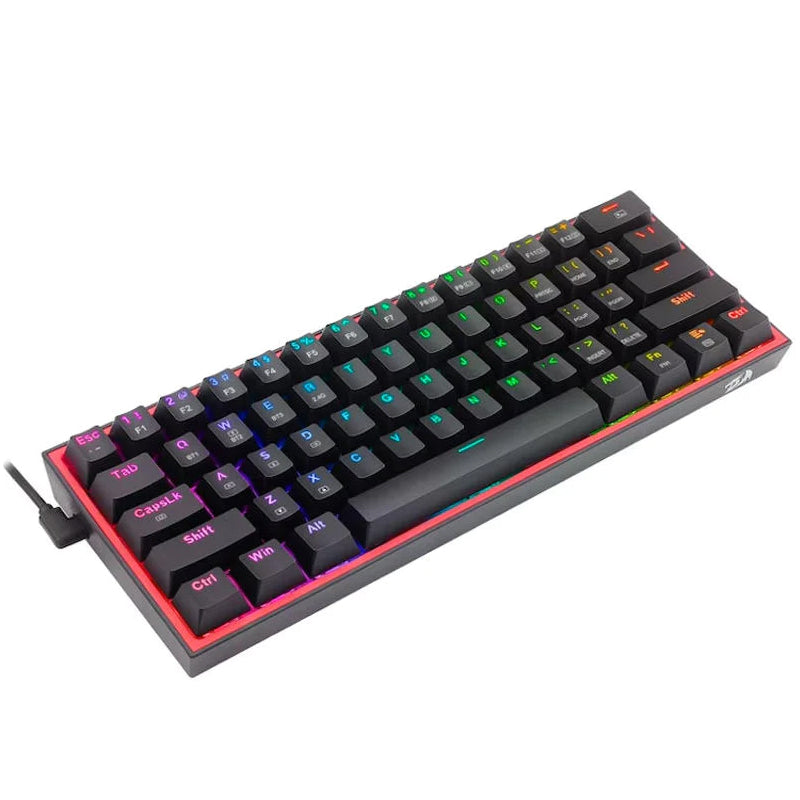 TECLADO MECÁNICO REDRAGON K616-RGB B SP FIZZ PRO - NEGRO - 3