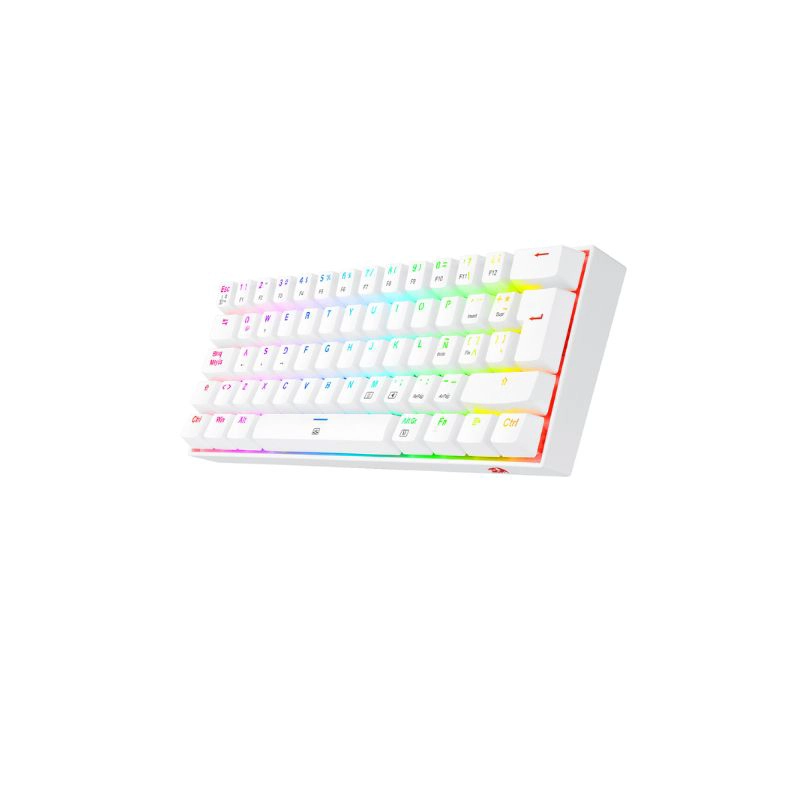 TECLADO MECÁNICO REDRAGON DRAGONBORN K630W-RGB-SP - BLANCO - 2