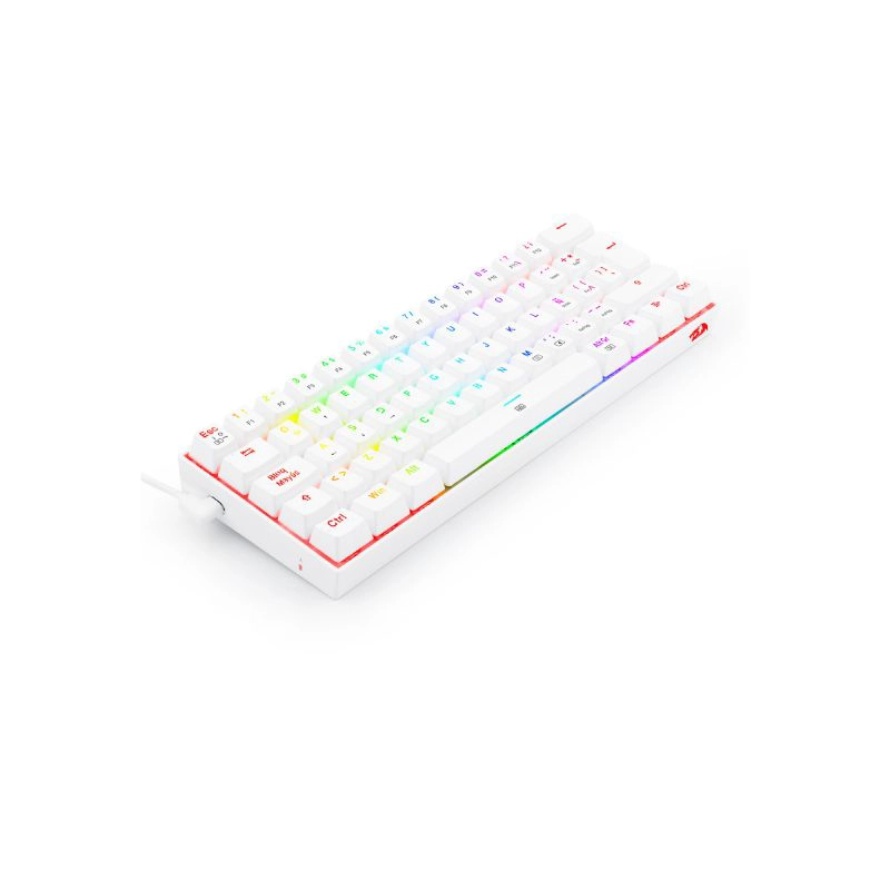 TECLADO MECÁNICO REDRAGON DRAGONBORN K630W-RGB-SP - BLANCO - 4