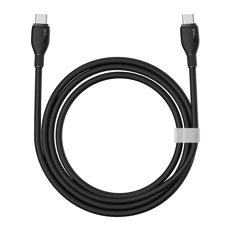CABLE DE CARGA RÁPIDA BASEUS TIPO-C A TIPO-C DE 2M - 100W NEGRO - 2