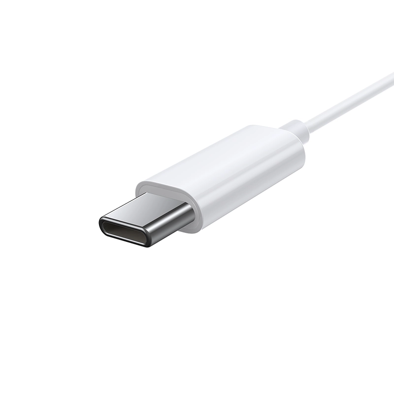 AUDÍFONOS BASEUS IN EAR NGCR010002 ENCOK C17 BLANCO CABLE CONECTOR TIPO C - 5