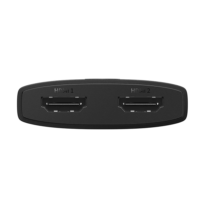 BASEUS AIRJOY SERIES 2 EN 1 ADAPTADOR HDMI BIDIRECCIONAL 4K 60HZ  - NEGRO - 3