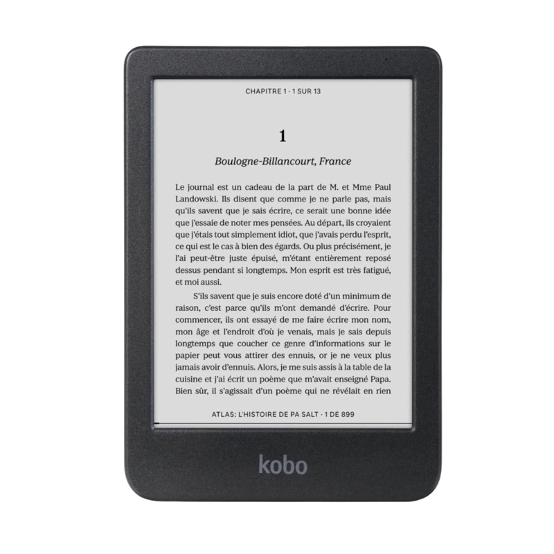 LECTOR E READER KOBO CLARA BW HD 6' - 16GB - NEGRO - 1