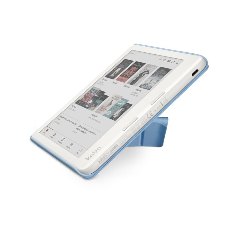 FUNDA PROTECTORA SLEEPCOVER PARA KOBO LIBRA COLOUR - AZUL - 3