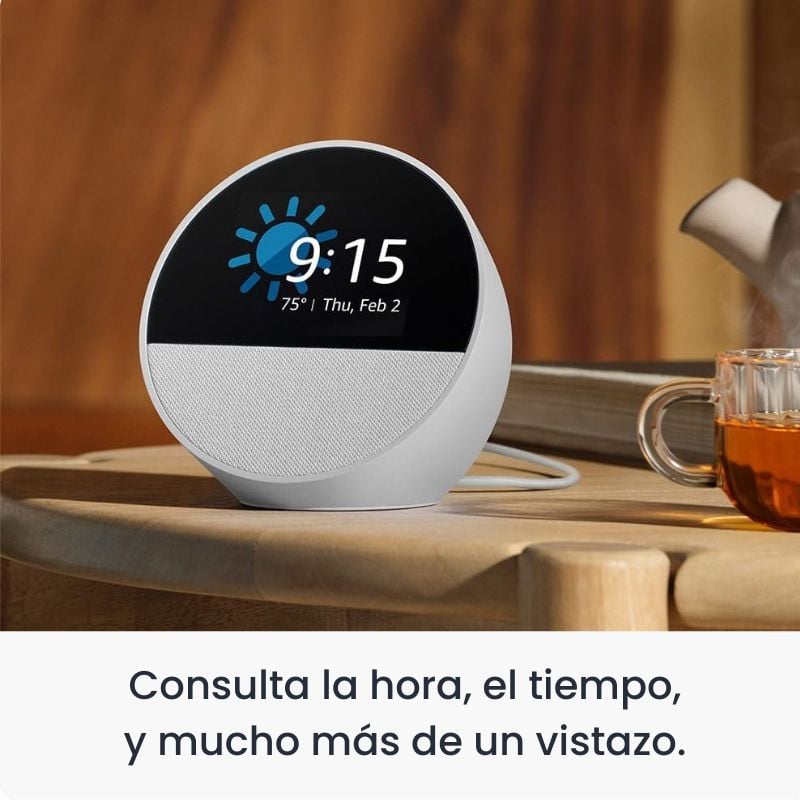 ALEXA ECHO SPOT AMAZON B0BFC8DR7C (2024) AZUL - 3