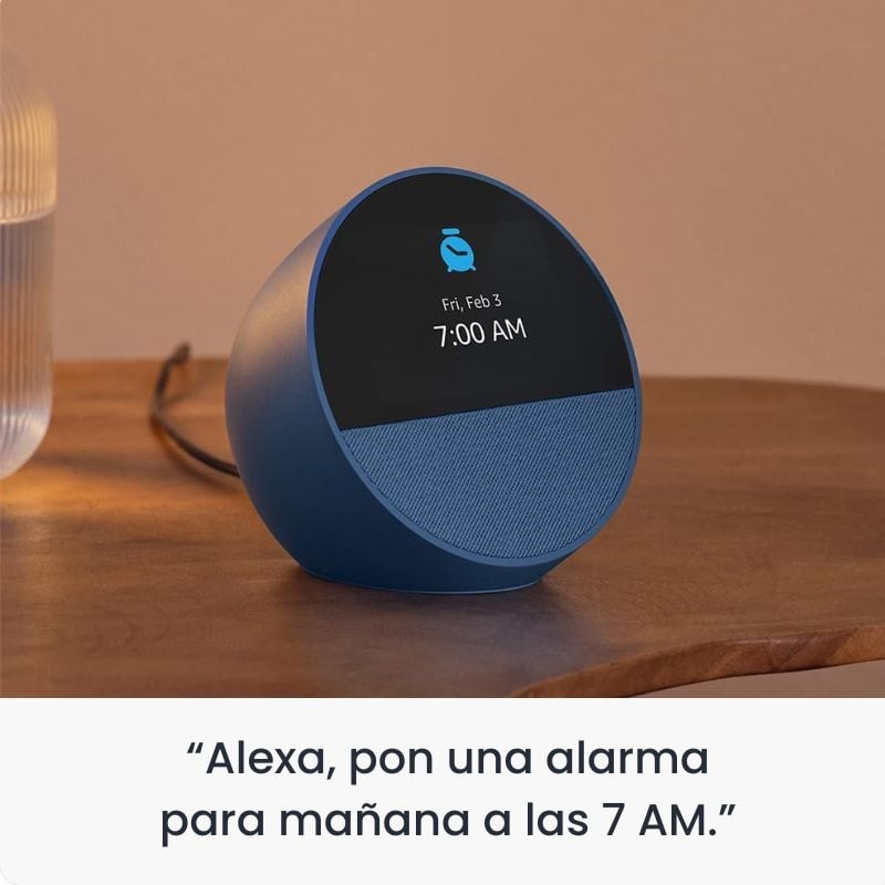 ALEXA ECHO SPOT AMAZON B0BFCBKXWL (2024) BLANCO - 5