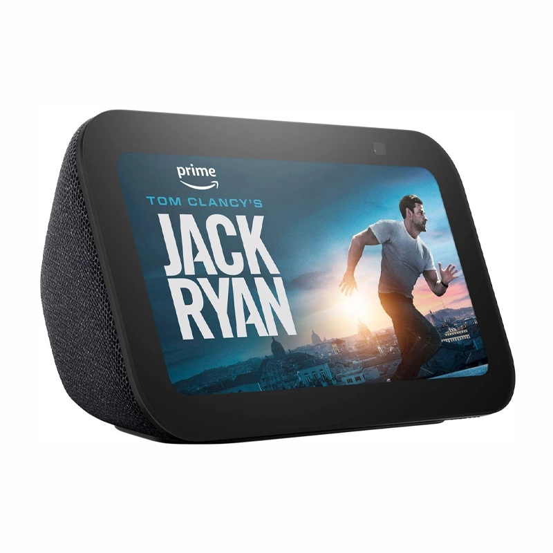 PARLANTE AMAZON ALEXA ECHO SHOW 5 3RA GEN. CON ALEXA NEGRO - 3