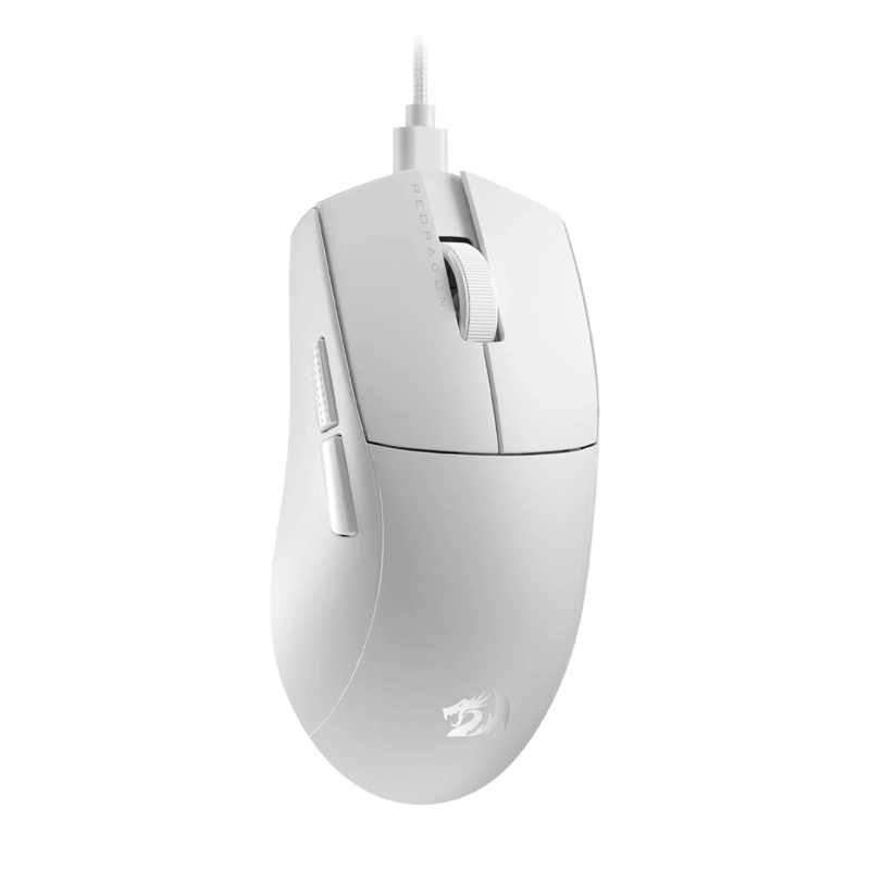 MOUSE GAMER REDRAGON KING M724W - BLANCO - 1