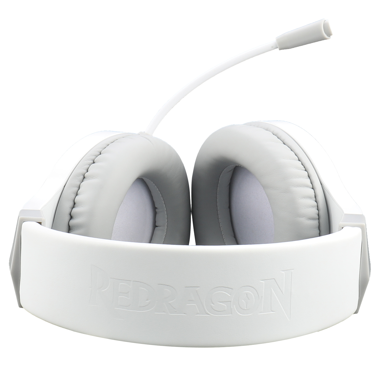 AUDÍFONOS GAMER REDRAGON HYLAS H260W RGB - BLANCO - 5