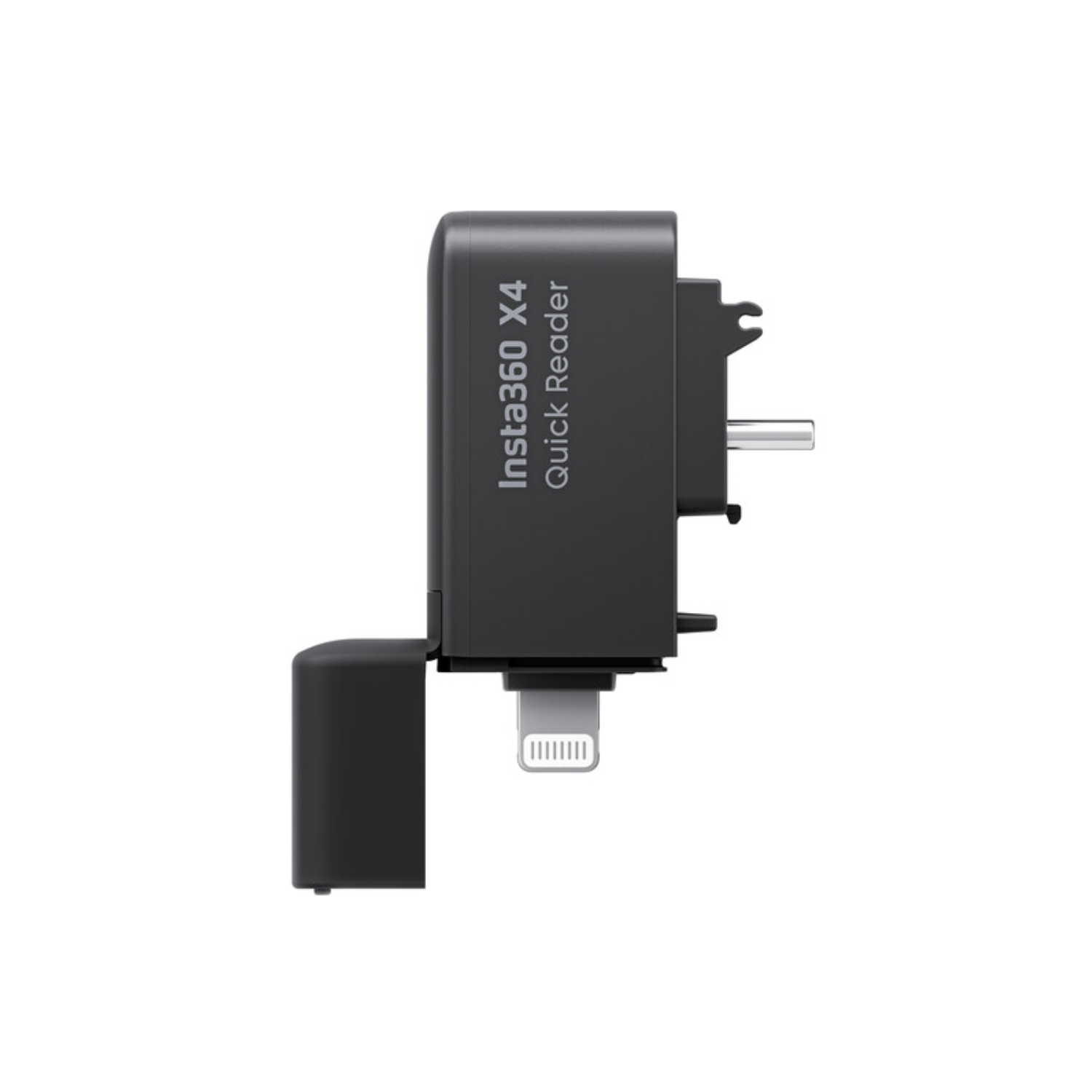 LECTOR RÁPIDO PARA CÁMARA INSTA360 X4 - USB-C Y LIGHTNING - 2