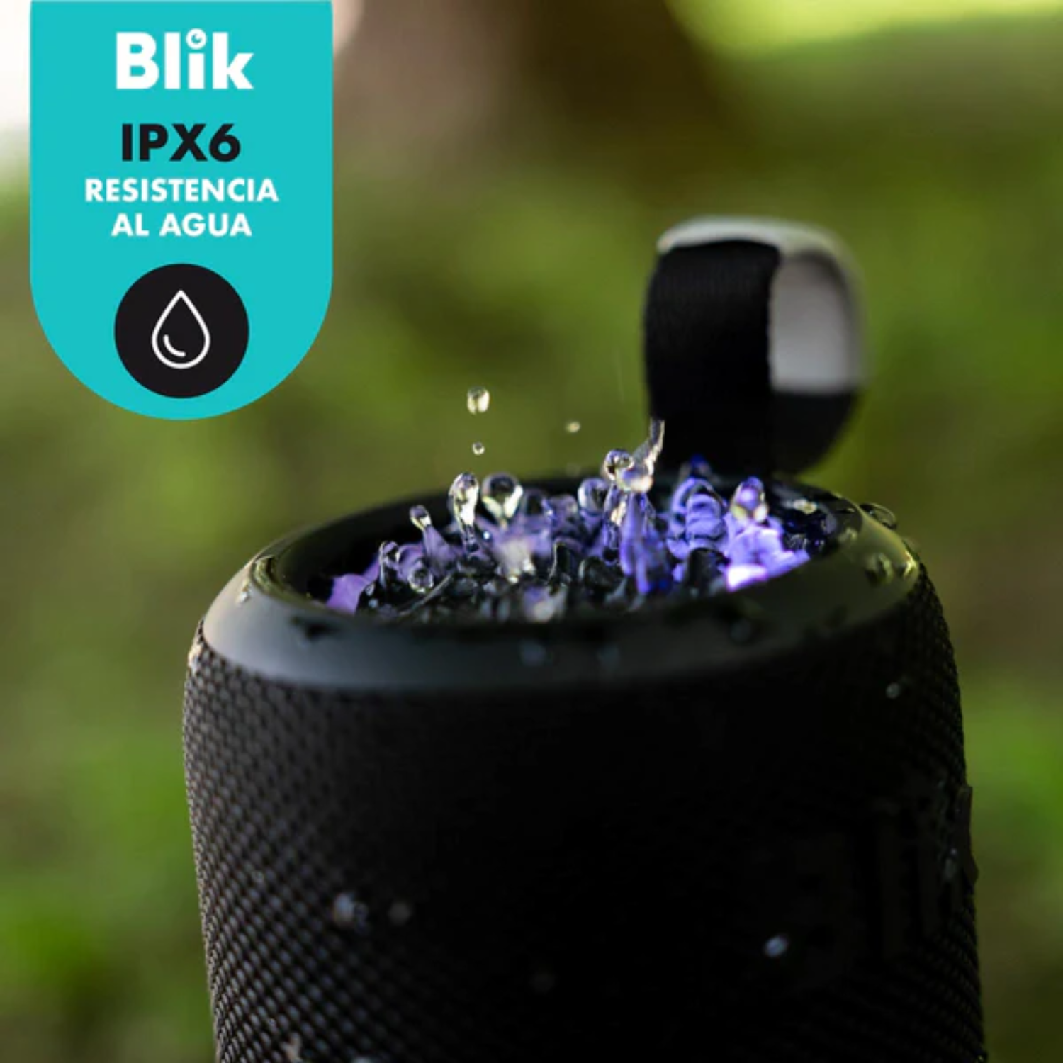 PARLANTE PORTÁTIL BLIK HYPE360 - NEGRO - 2
