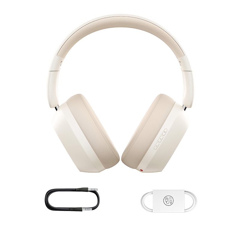 AUDÍFONOS INALÁMBRICOS BLUETOOTH BASEUS BASS 35 MAX - BLANCO - 6