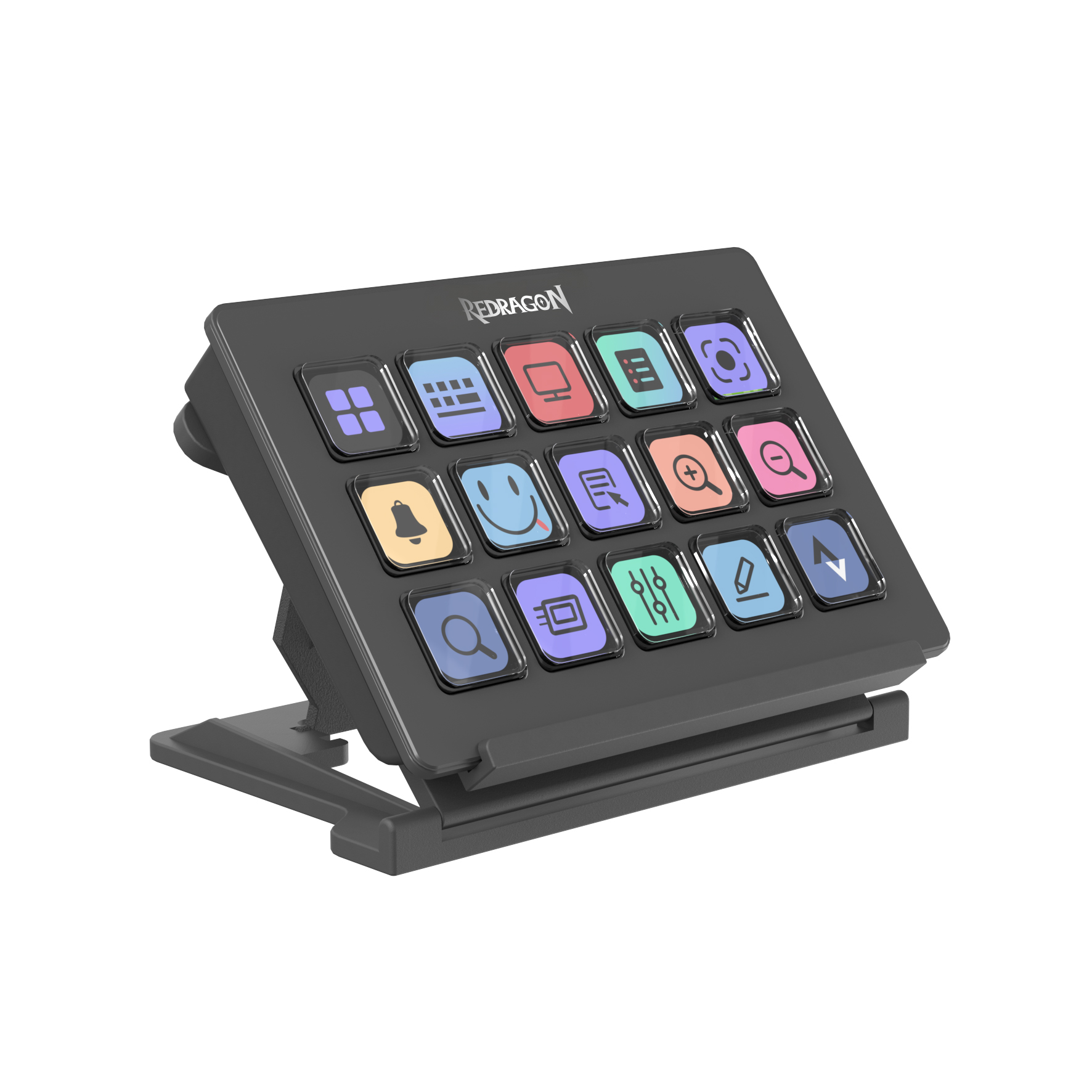 CONTROLADOR REDRAGON TRANSMISIÓN STREAMDECK STREAMCRAFT SS550 - 2