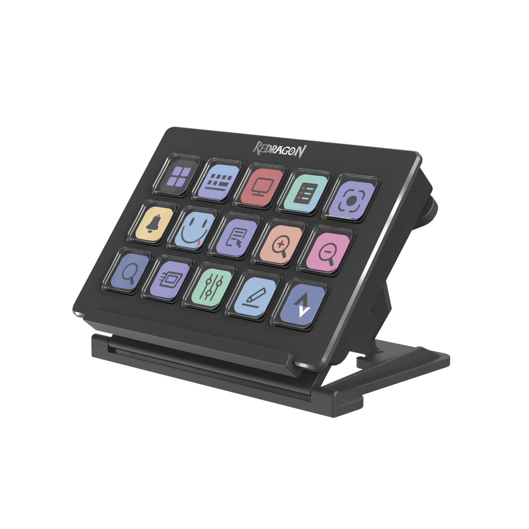 CONTROLADOR REDRAGON TRANSMISIÓN STREAMDECK STREAMCRAFT SS550 - 5