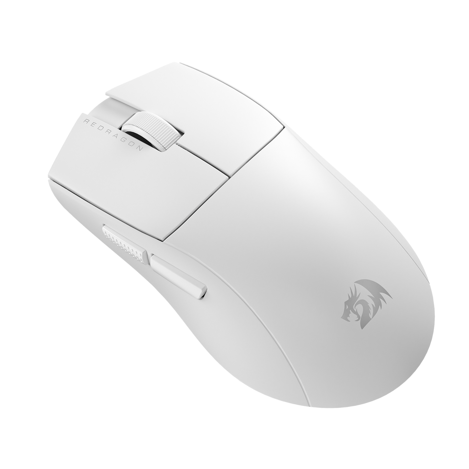 MOUSE GAMER REDRAGON KING PRO M916 4K HZ BLANCO - 2