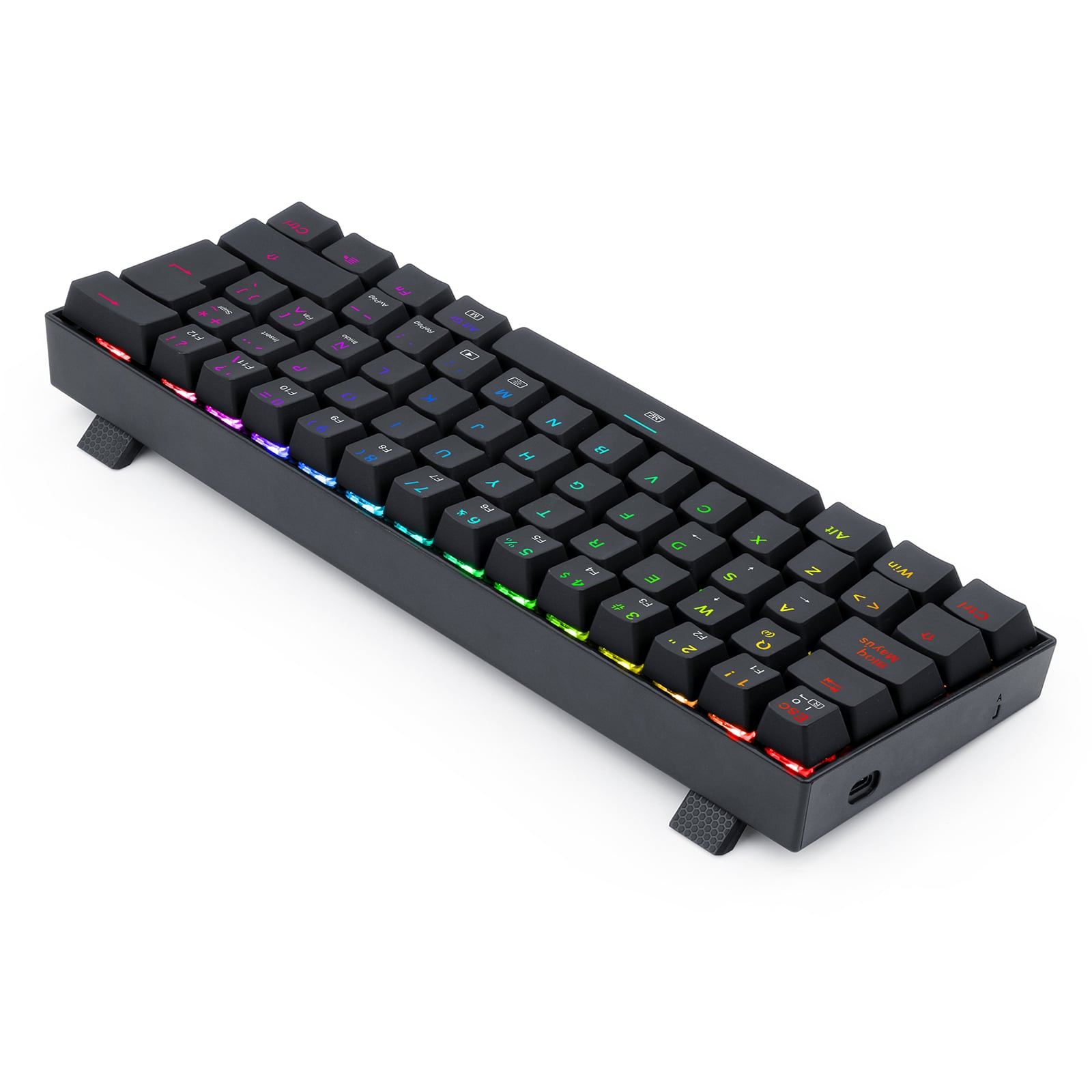 TECLADO GAMER REDRAGON DRAGONBORN K630 RGB SWITCH RED NEGRO - 6