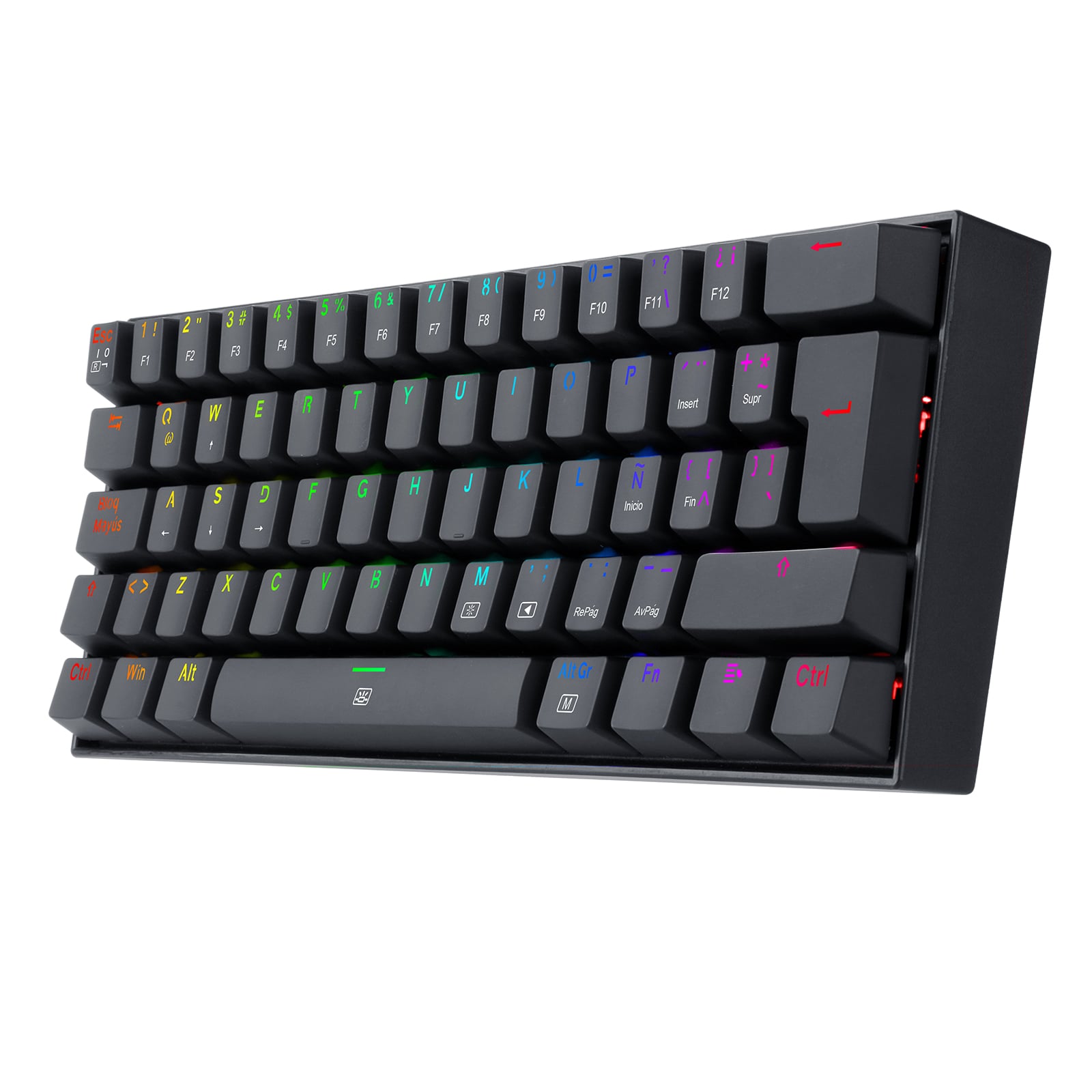 TECLADO GAMER REDRAGON DRAGONBORN K630 RGB SWITCH RED NEGRO - 7