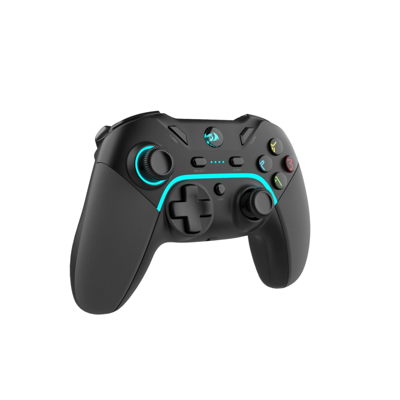 CONTROL INALÁMBRICO REDRAGON HARROW PRO G808 COMPATIBLE PC Y PS3 NEGRO - 5