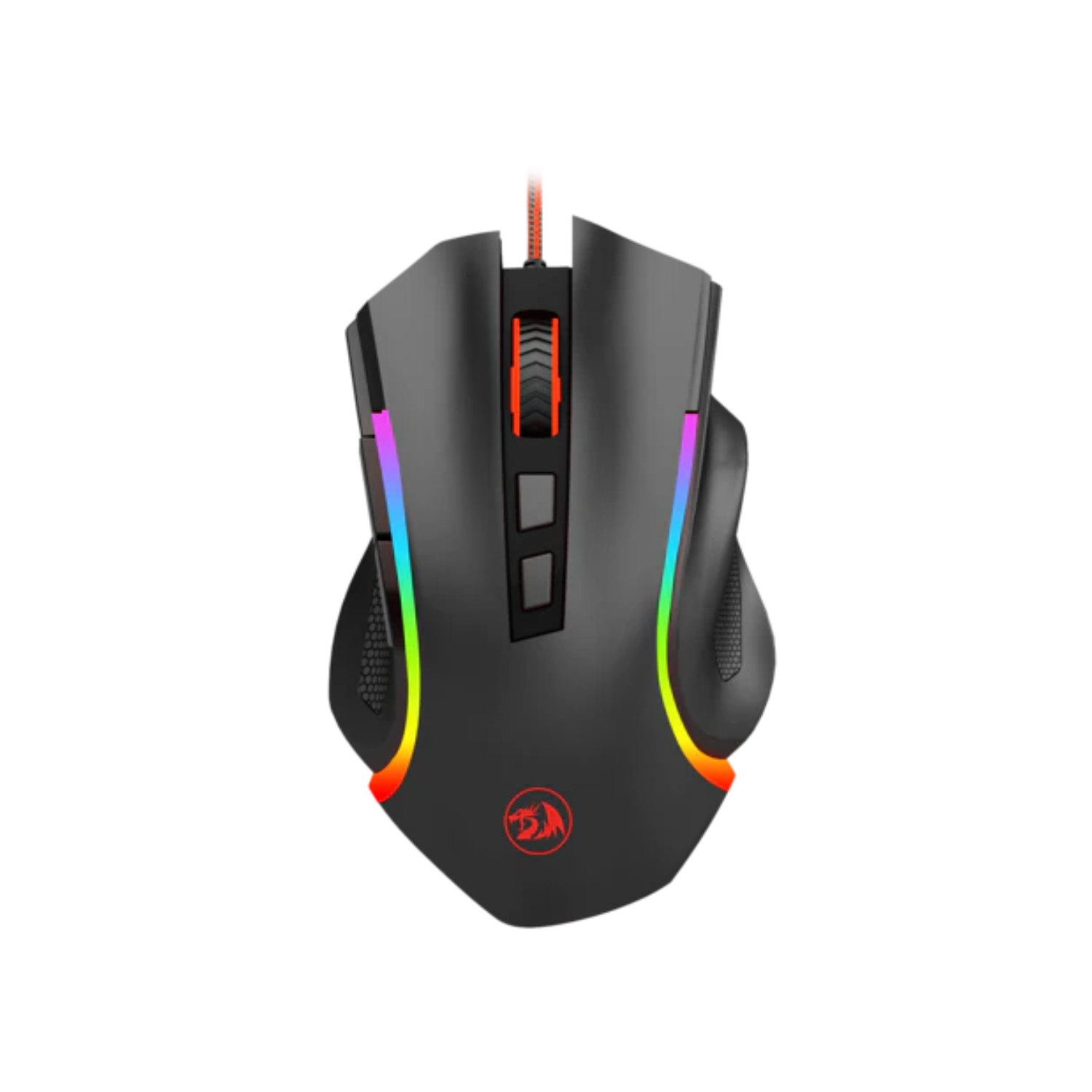 MOUSE GAMER REDRAGON GRIFFIN M607 RGB 7200 DPI NEGRO - 1