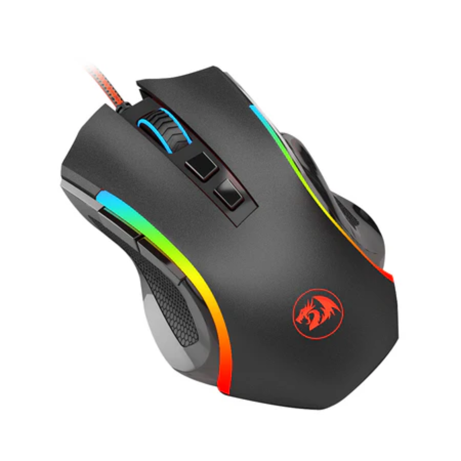 MOUSE GAMER REDRAGON GRIFFIN M607 RGB 7200 DPI NEGRO - 6