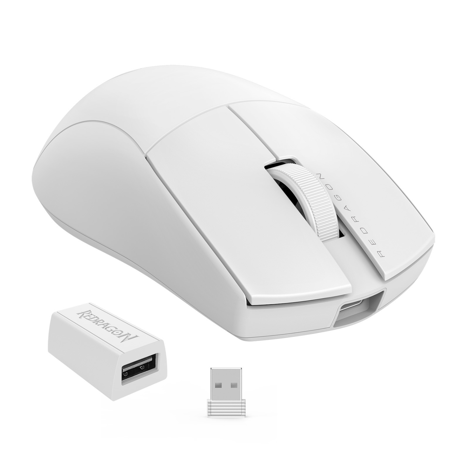 MOUSE GAMER REDRAGON KING PRO M916 1K HZ BLANCO - 4