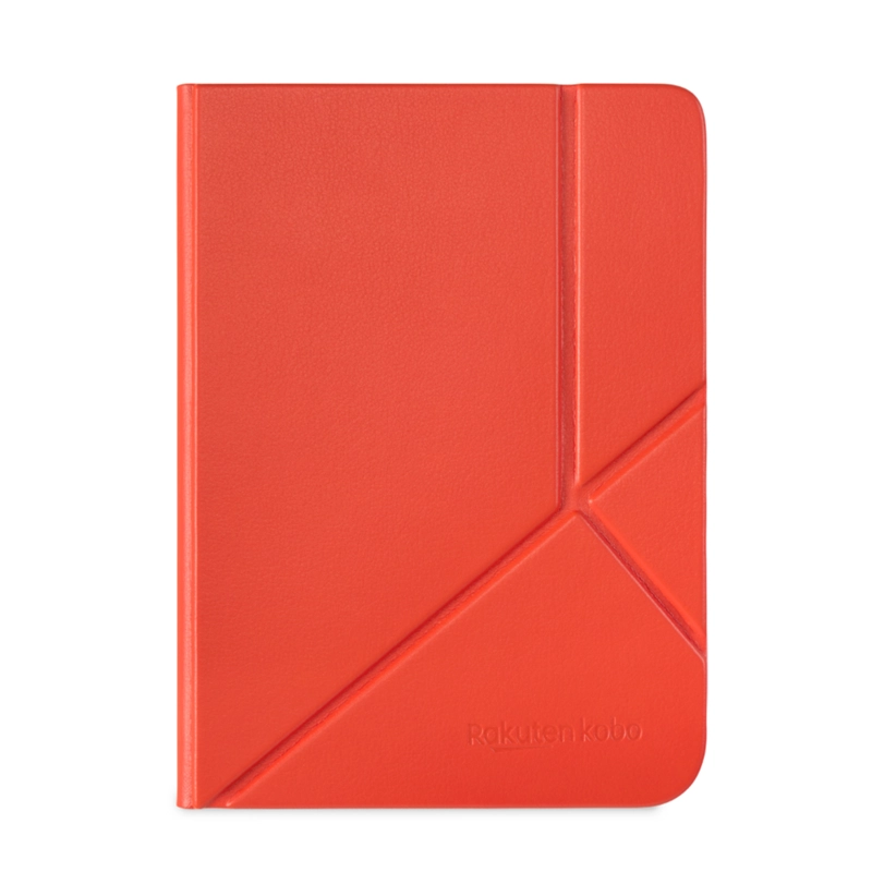 LECTOR E READER KOBO CLARA COLOUR NEGRO CON FUNDA SLEEPCOVER ROJO - 6