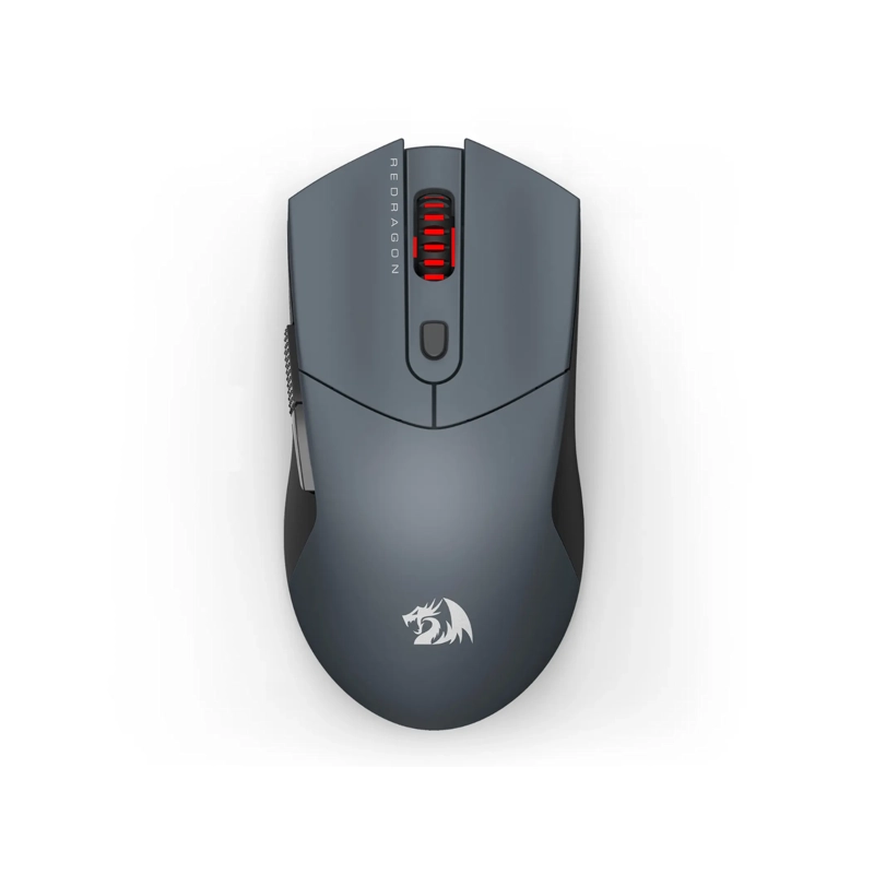 MOUSE GAMER REDRAGON ST4R PRO INALÁMBRICO GRIS - 1
