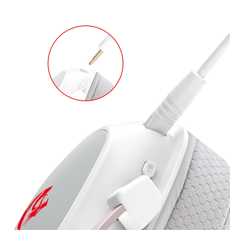 AUDIFONO INALAMBRICO REDRAGON ZEUS H510-PRO BLANCO - 6