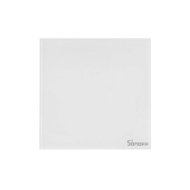 INTERRUPTOR DE PARED TÁCTIL WIFI SONOFF TX T1EU1C 1 CANAL BLANCO - 3