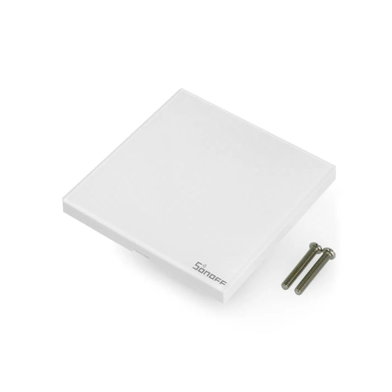 INTERRUPTOR DE PARED TÁCTIL WIFI SONOFF TX T1EU1C 1 CANAL BLANCO - 5